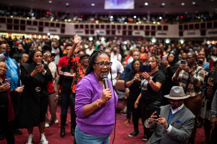 Le'Andria Johnson at the 15th Annual Spirit of Praise
