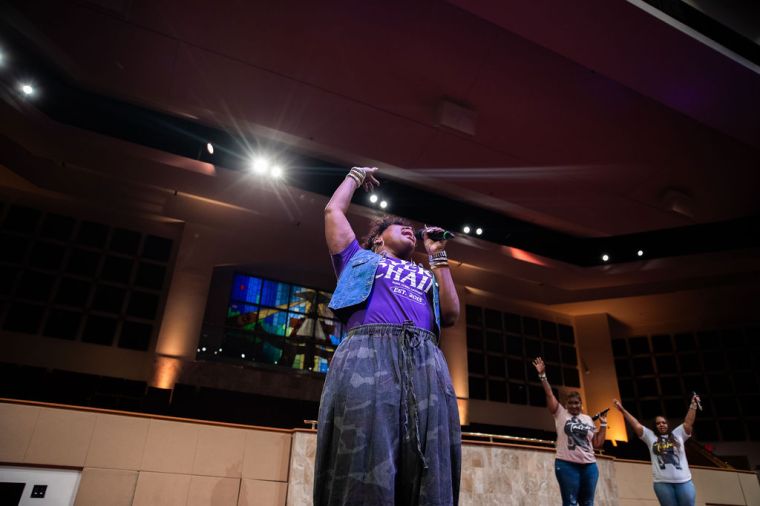 Tasha Cobbs-Leonard at the 15th Annual Spirit of Praise