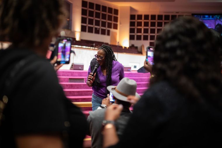 Le'Andria Johnson at the 15th Annual Spirit of Praise
