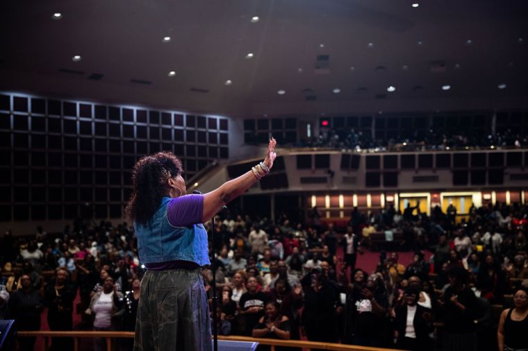 Tasha Cobbs-Leonard at the 15th Annual Spirit of Praise