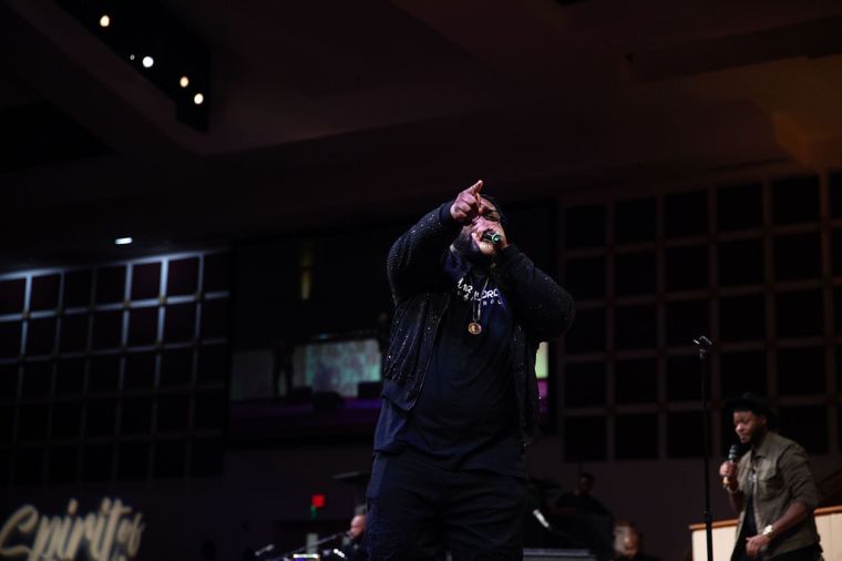 Marcus Jordan at the 15th Annual Spirit of Praise