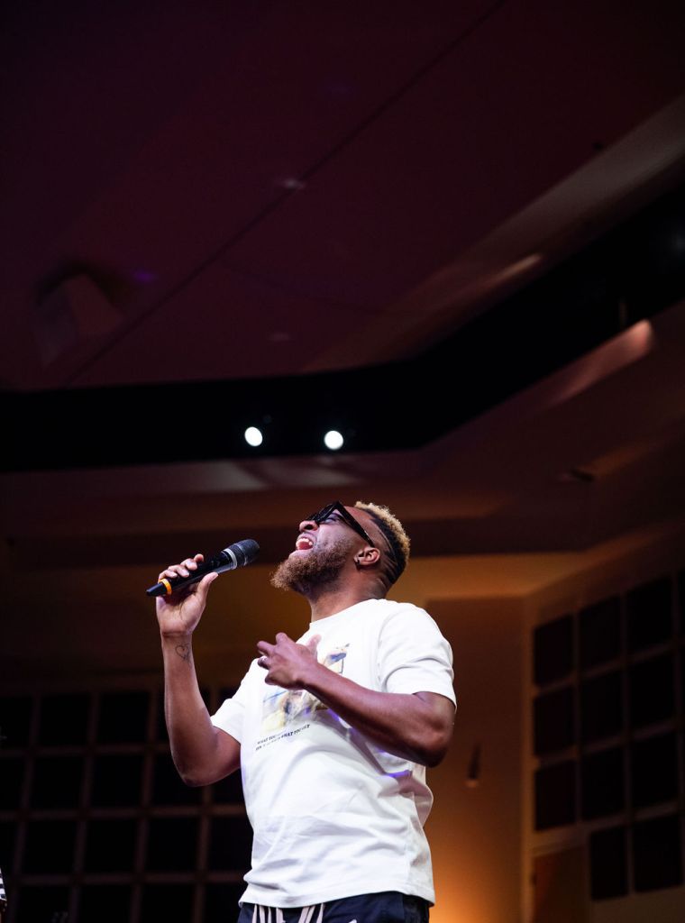 Brandon Camphor & One Way at the 15th Annual Spirit of Praise