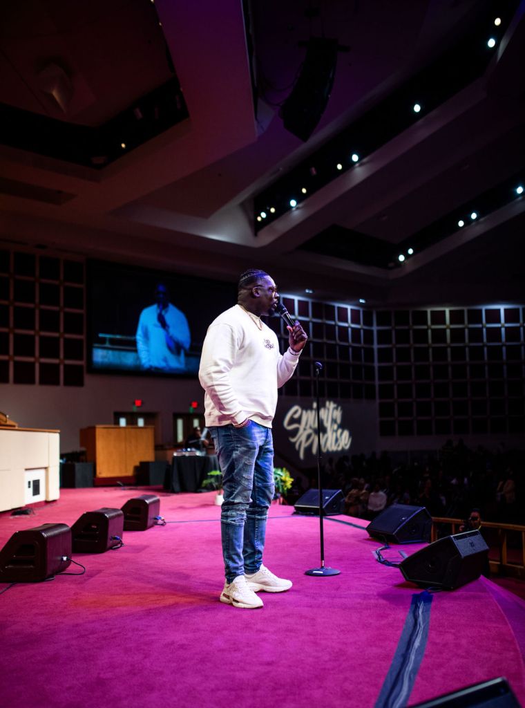 Otis Kemp at the 15th Annual Spirit of Praise