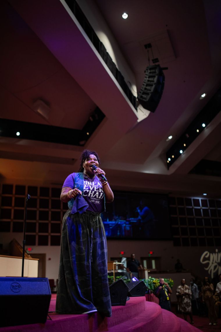 Tasha Cobbs-Leonard at the 15th Annual Spirit of Praise
