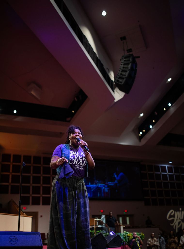 Tasha Cobbs-Leonard at the 15th Annual Spirit of Praise