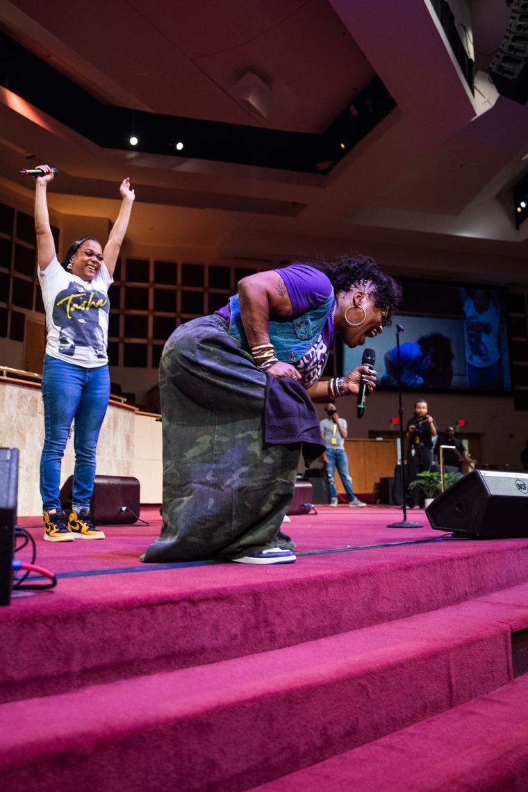 Tasha Cobbs-Leonard at the 15th Annual Spirit of Praise