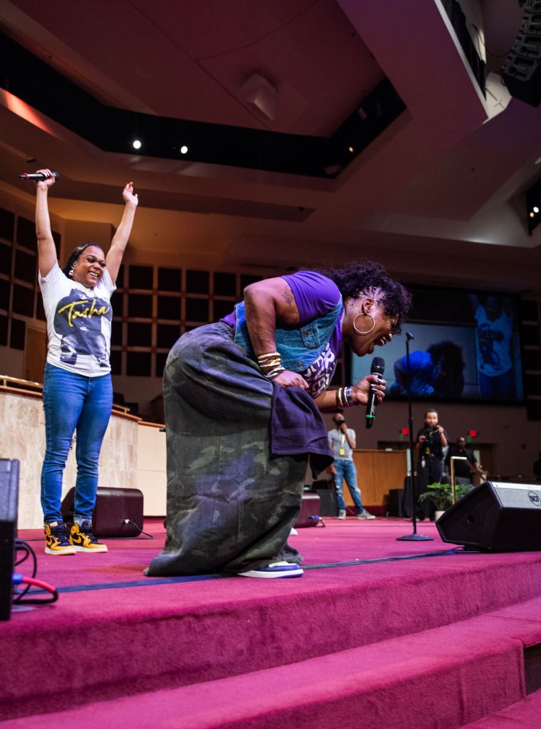 Tasha Cobbs-Leonard at the 15th Annual Spirit of Praise