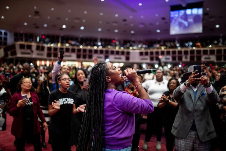 Le'Andria Johnson at the 15th Annual Spirit of Praise