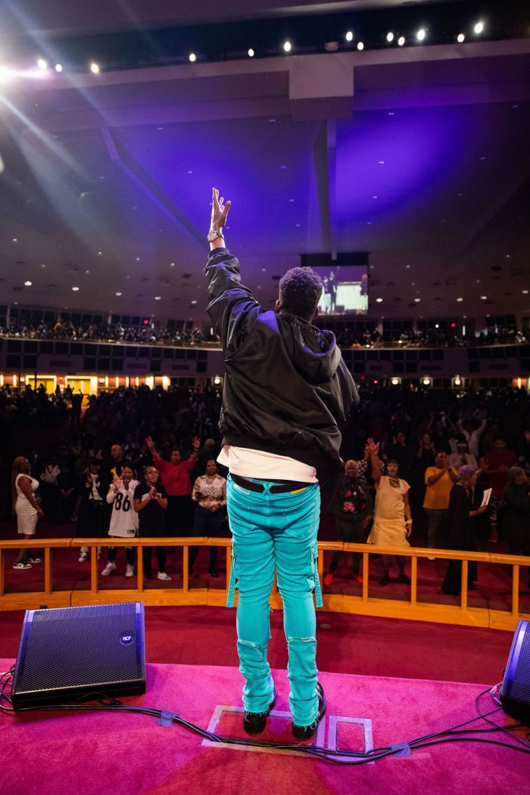 Tim Bowman Jr. at the 15th Annual Spirit of Praise