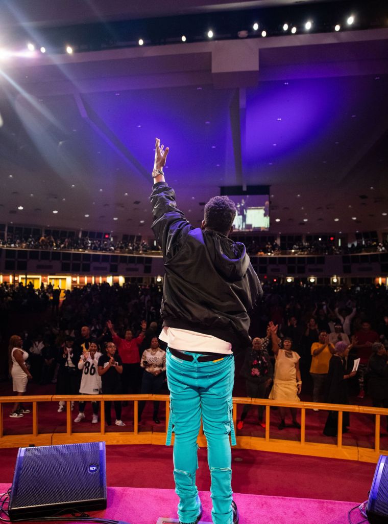 Tim Bowman Jr. at the 15th Annual Spirit of Praise