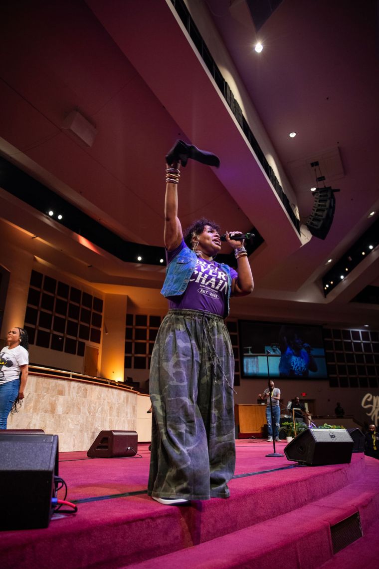 Tasha Cobbs-Leonard at the 15th Annual Spirit of Praise