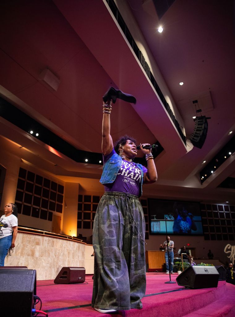 Tasha Cobbs-Leonard at the 15th Annual Spirit of Praise