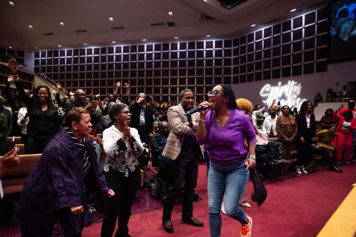 Le'Andria Johnson at the 15th Annual Spirit of Praise