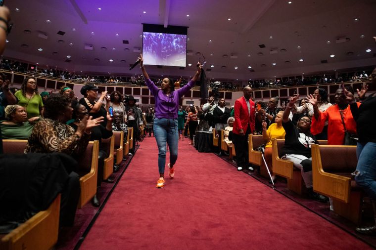 Le'Andria Johnson at the 15th Annual Spirit of Praise
