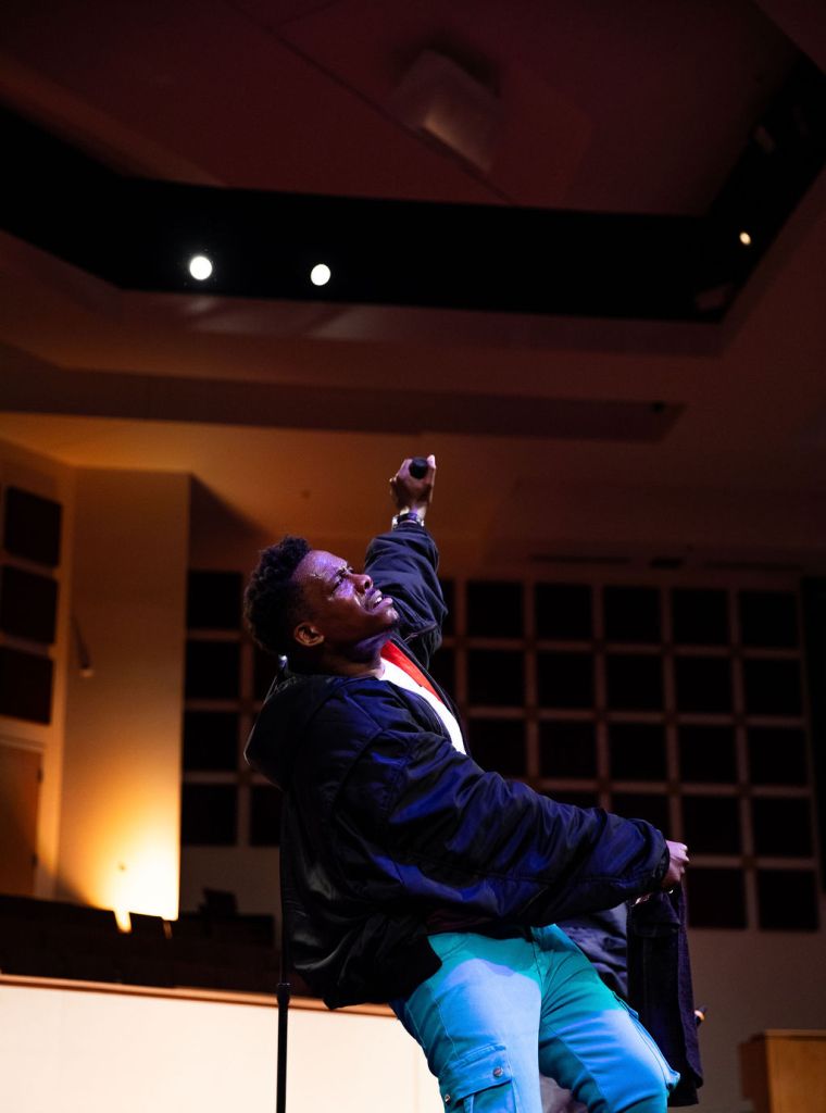 Tim Bowman Jr. at the 15th Annual Spirit of Praise