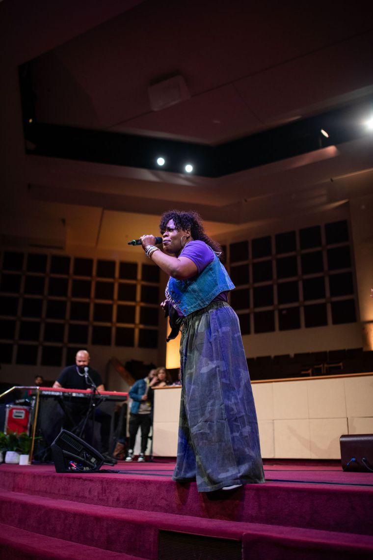 Tasha Cobbs-Leonard at the 15th Annual Spirit of Praise