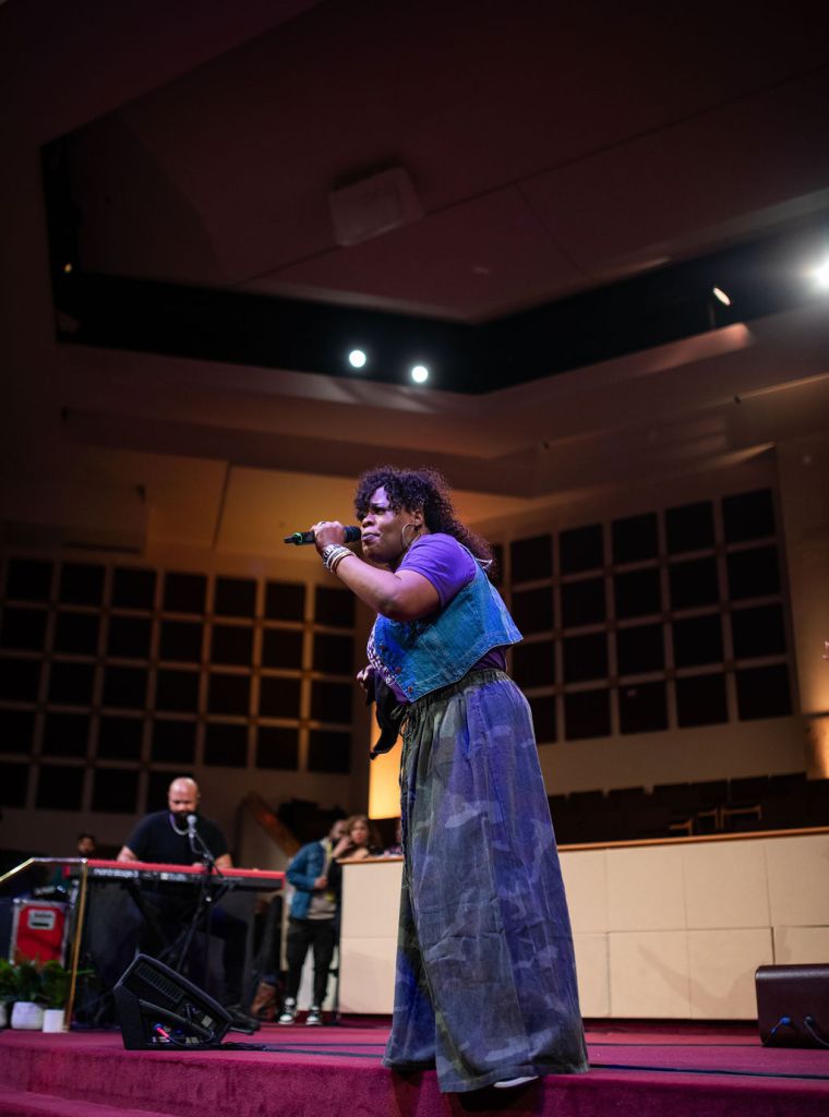 Tasha Cobbs-Leonard at the 15th Annual Spirit of Praise