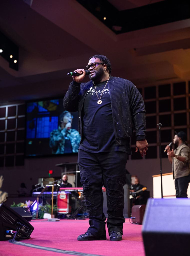 Marcus Jordan at the 15th Annual Spirit of Praise