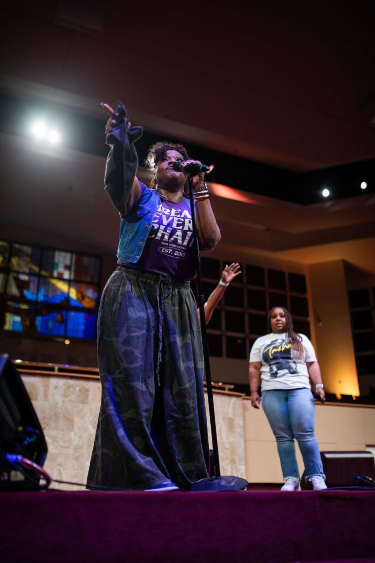 Tasha Cobbs-Leonard at the 15th Annual Spirit of Praise
