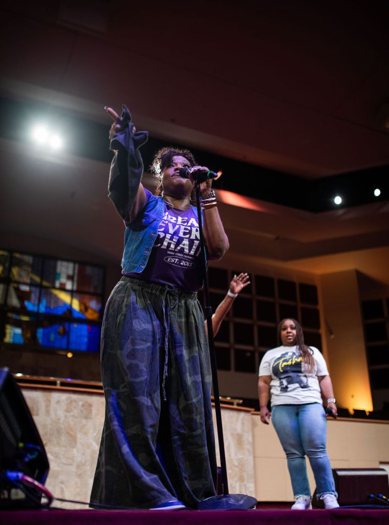 Tasha Cobbs-Leonard at the 15th Annual Spirit of Praise