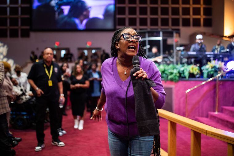 Le'Andria Johnson at the 15th Annual Spirit of Praise