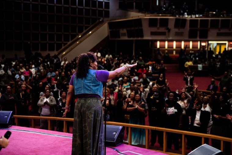 Tasha Cobbs-Leonard at the 15th Annual Spirit of Praise