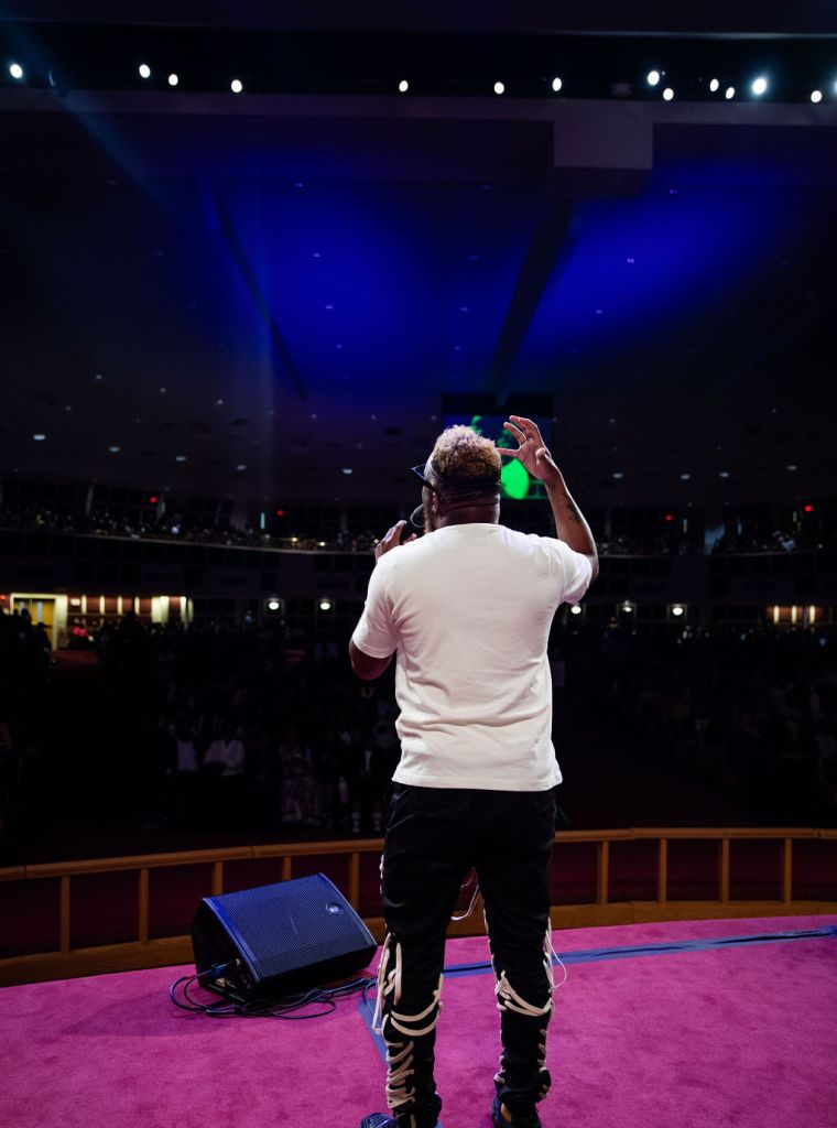 Brandon Camphor & One Way at the 15th Annual Spirit of Praise