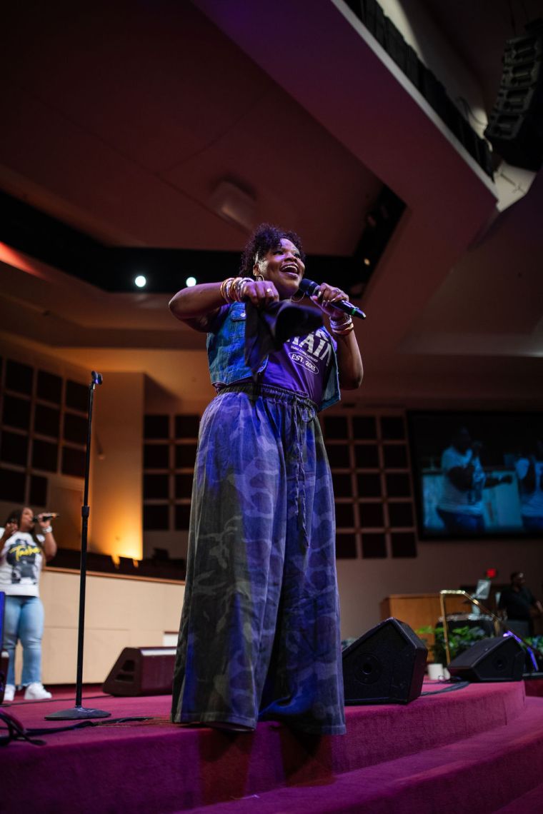 Tasha Cobbs-Leonard at the 15th Annual Spirit of Praise