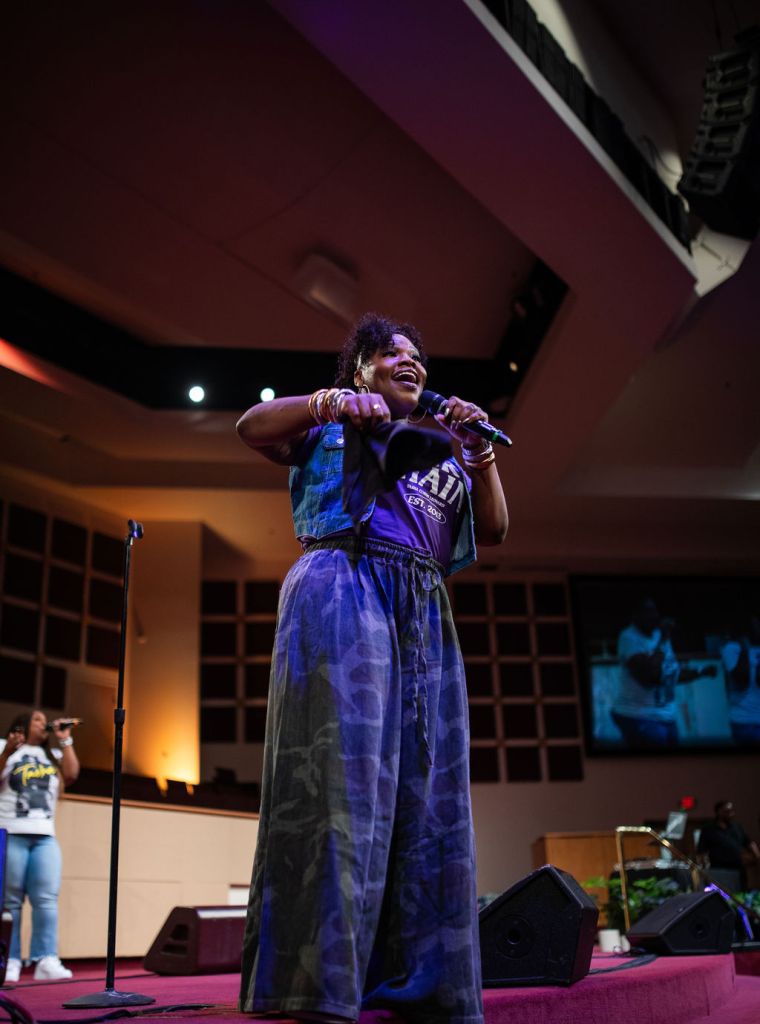 Tasha Cobbs-Leonard at the 15th Annual Spirit of Praise