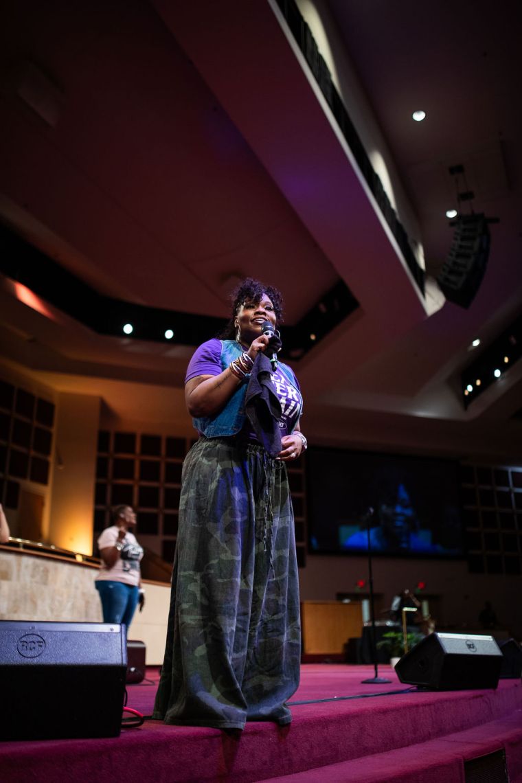 Tasha Cobbs-Leonard at the 15th Annual Spirit of Praise