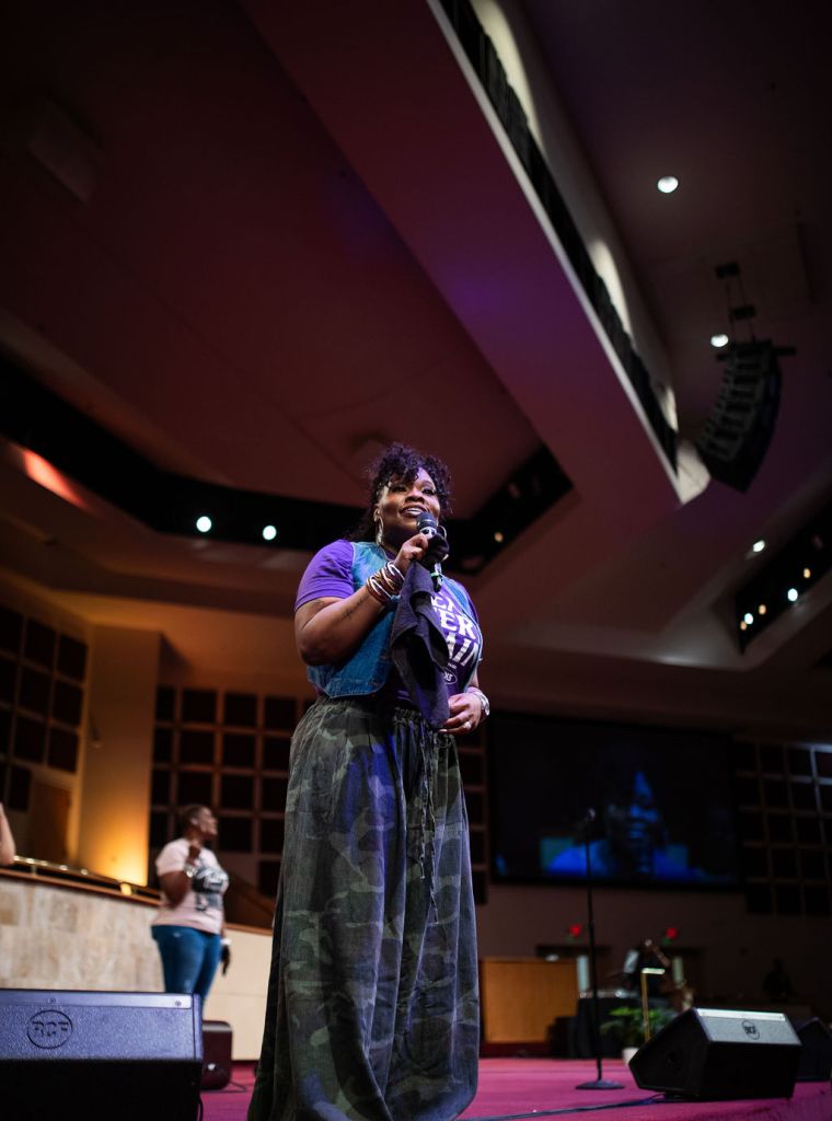 Tasha Cobbs-Leonard at the 15th Annual Spirit of Praise