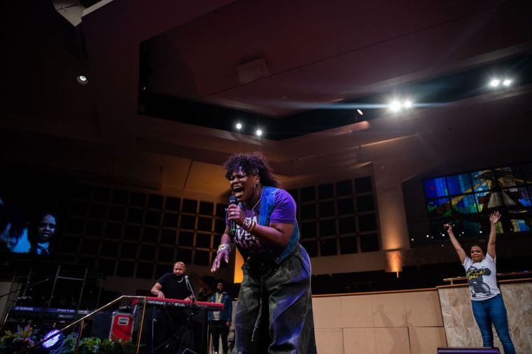 Tasha Cobbs-Leonard at the 15th Annual Spirit of Praise