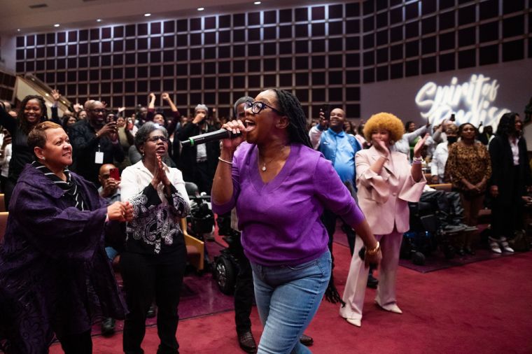 Le'Andria Johnson at the 15th Annual Spirit of Praise