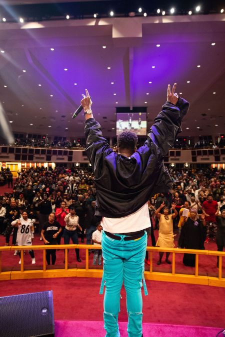 Tim Bowman Jr. at the 15th Annual Spirit of Praise