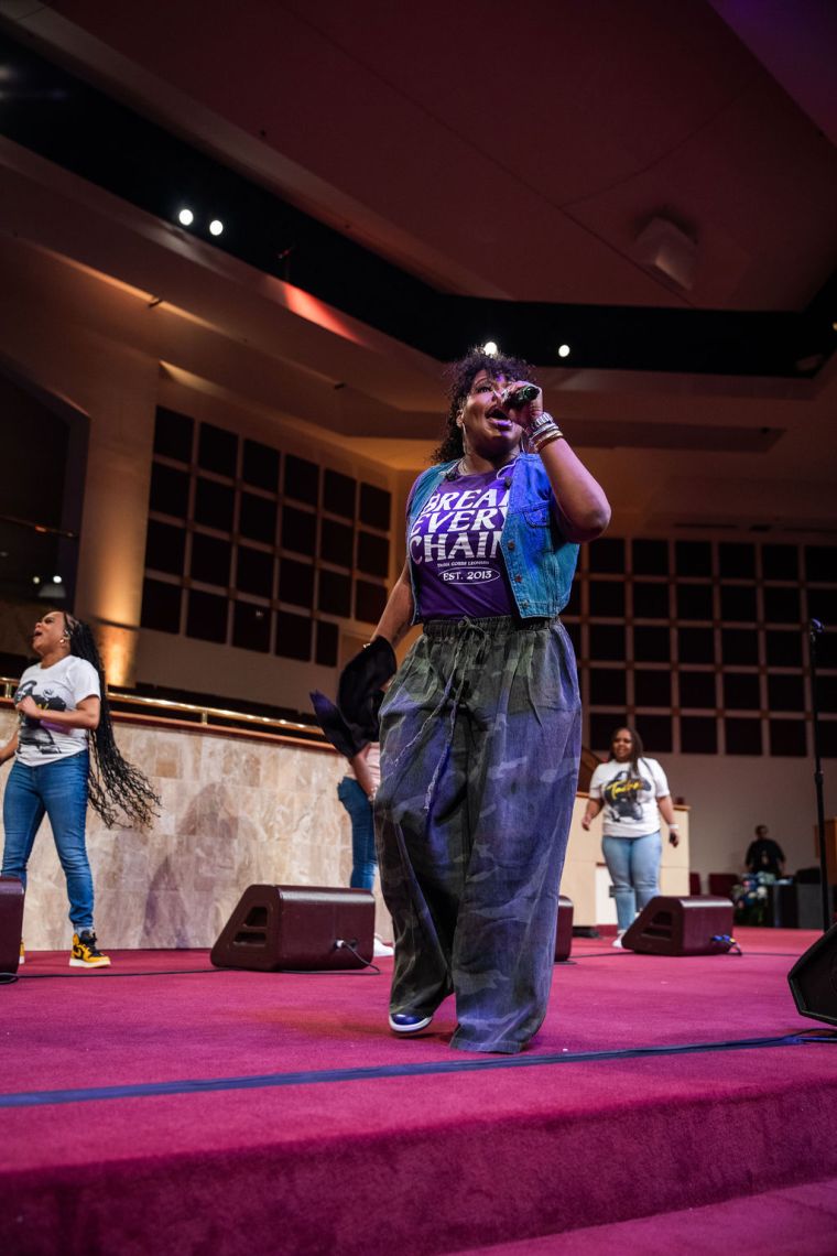 Tasha Cobbs-Leonard at the 15th Annual Spirit of Praise