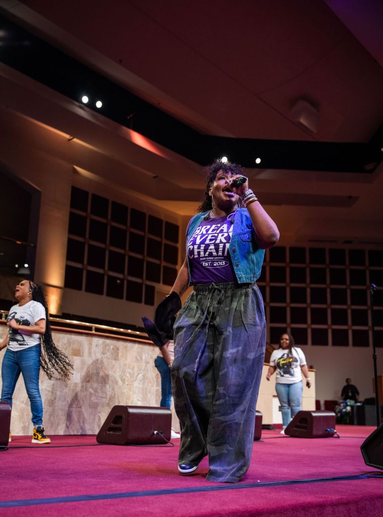 Tasha Cobbs-Leonard at the 15th Annual Spirit of Praise