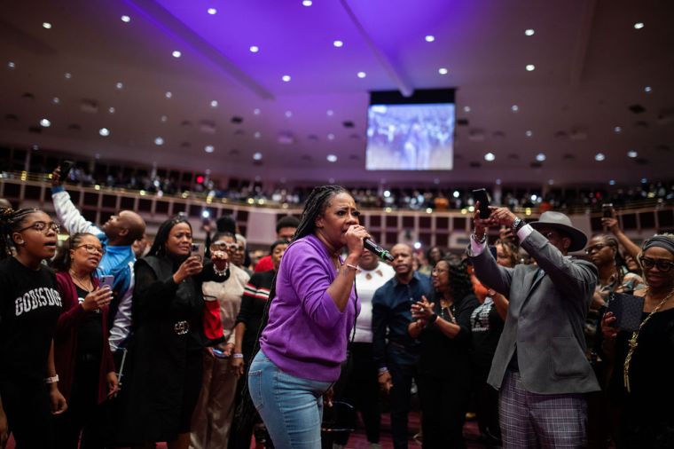 Le'Andria Johnson at the 15th Annual Spirit of Praise