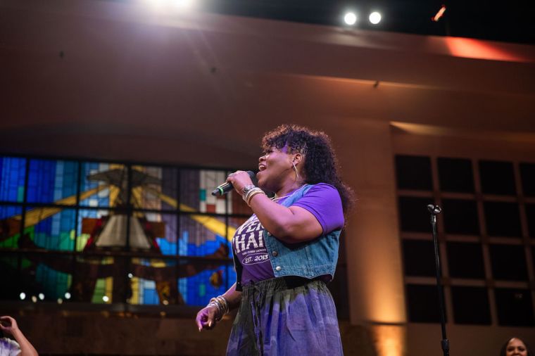Tasha Cobbs-Leonard at the 15th Annual Spirit of Praise