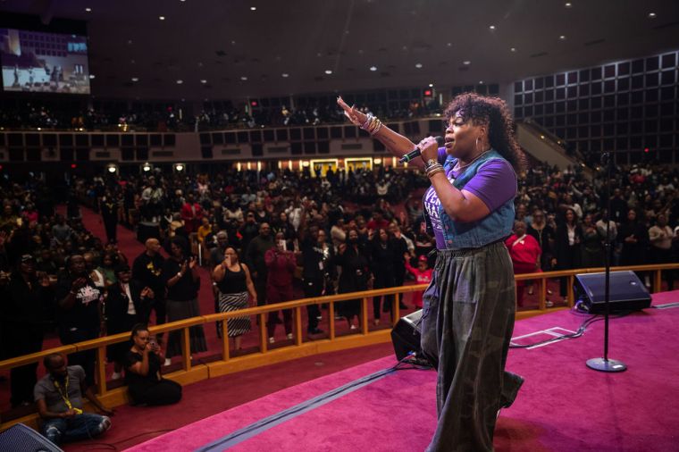 Tasha Cobbs-Leonard at the 15th Annual Spirit of Praise