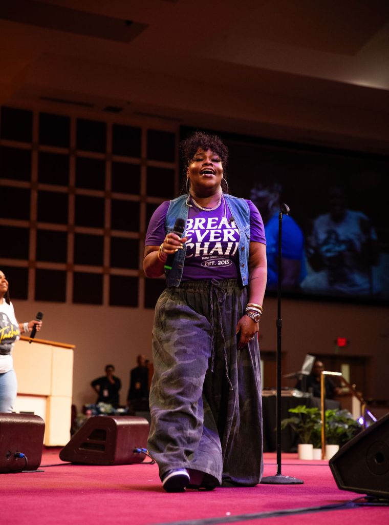 Tasha Cobbs-Leonard at the 15th Annual Spirit of Praise