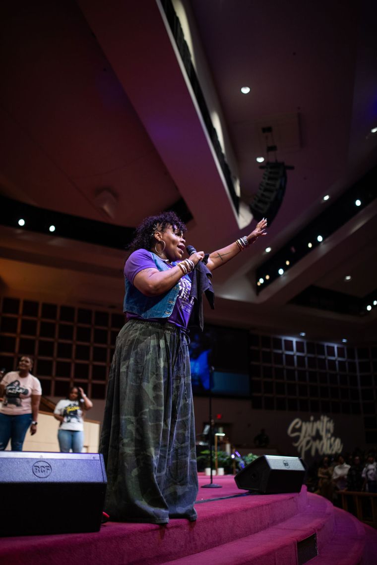Tasha Cobbs-Leonard at the 15th Annual Spirit of Praise