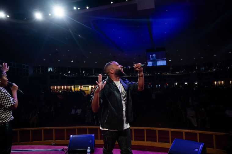 Brandon Camphor & One Way at the 15th Annual Spirit of Praise