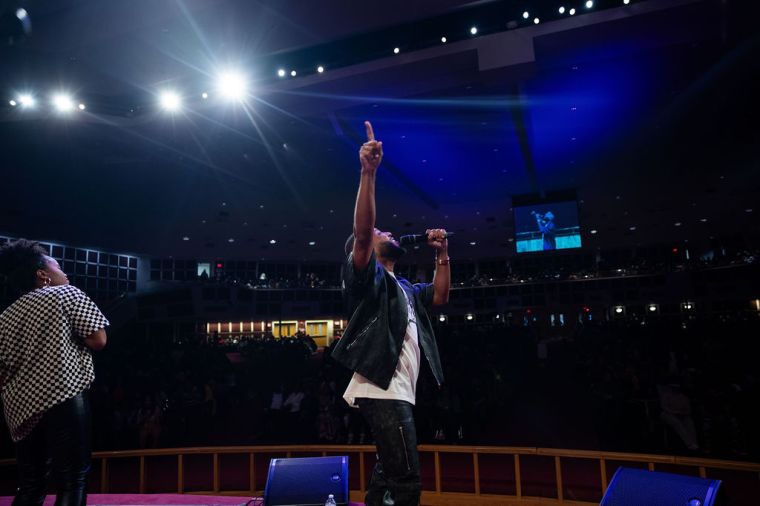 Brandon Camphor & One Way at the 15th Annual Spirit of Praise