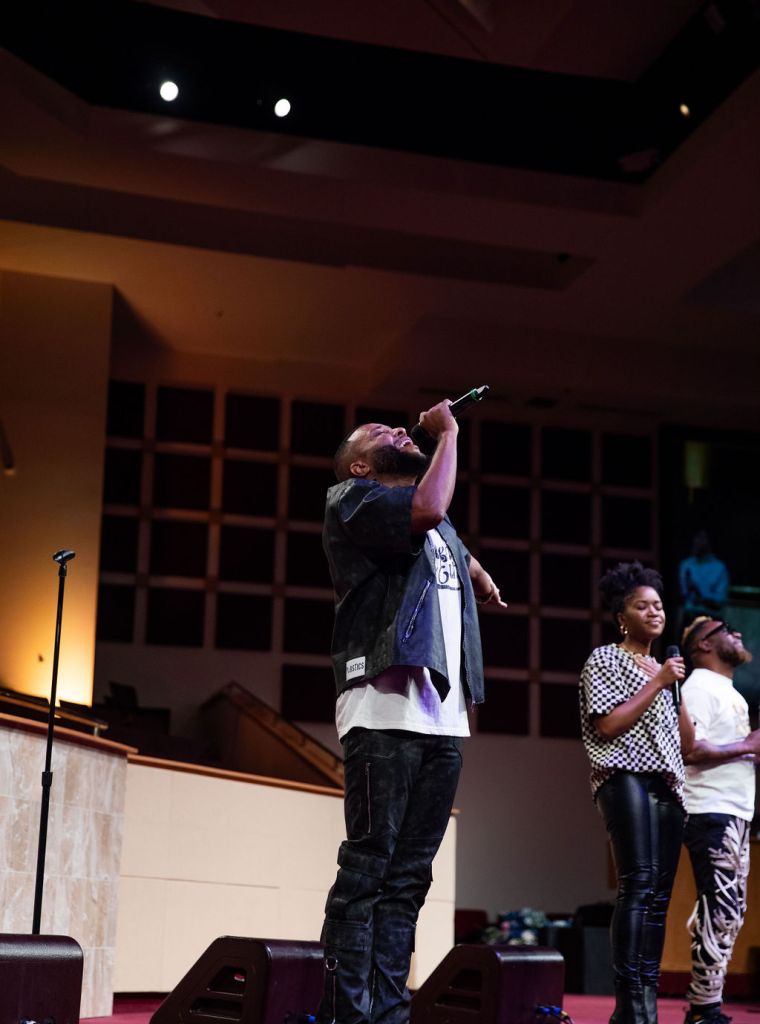 Brandon Camphor & One Way at the 15th Annual Spirit of Praise