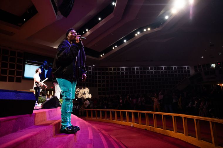 Tim Bowman Jr. at the 15th Annual Spirit of Praise