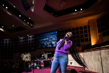 Le'Andria Johnson at the 15th Annual Spirit of Praise