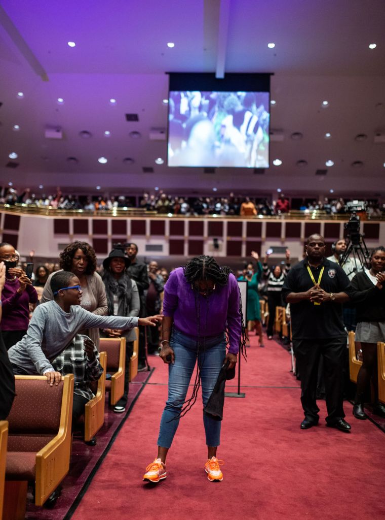 Le'Andria Johnson at the 15th Annual Spirit of Praise