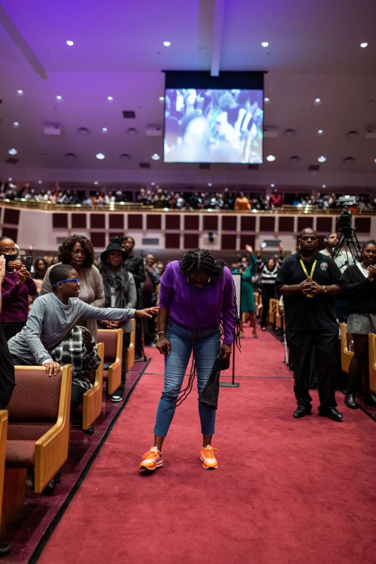 Le'Andria Johnson at the 15th Annual Spirit of Praise