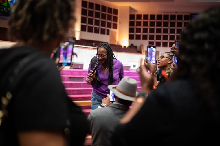 Le'Andria Johnson at the 15th Annual Spirit of Praise