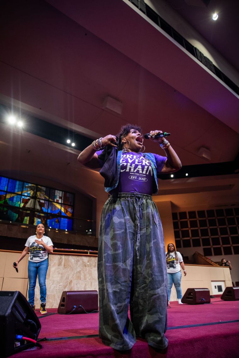 Tasha Cobbs-Leonard at the 15th Annual Spirit of Praise